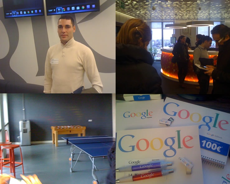 Cocktail en las Oficinas de Google Madrid