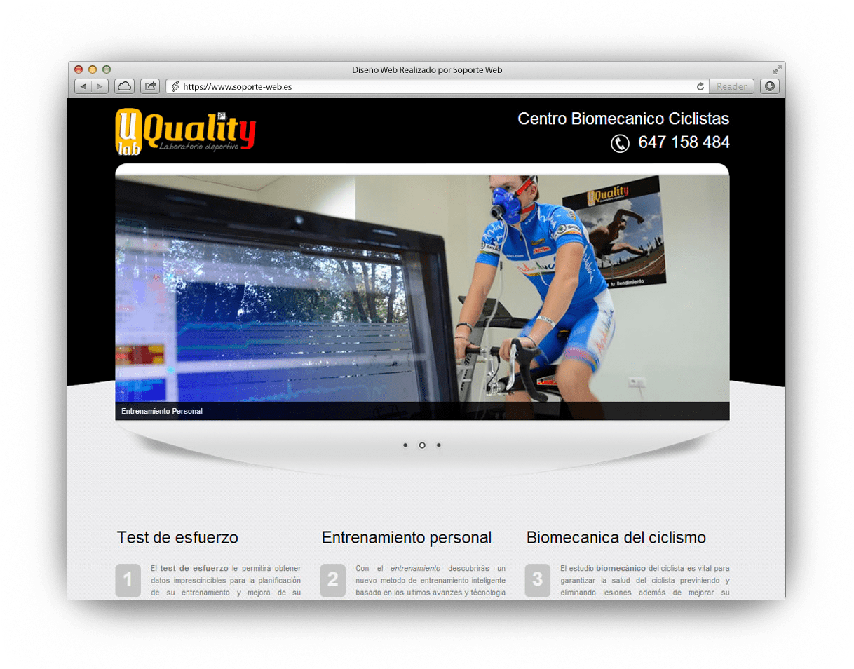 Diseño Web Laboratorio UQualityLab